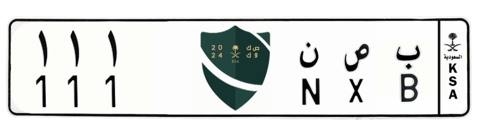 لوحة ب ص ن 111